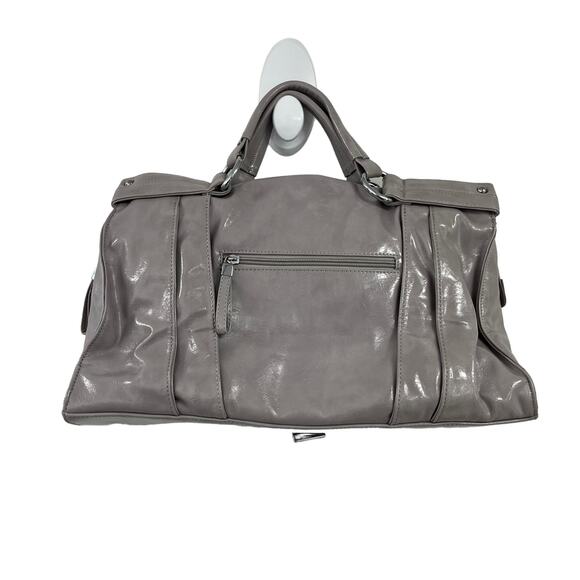 Mellow World Grey Double Handle Satchel Handbag - Picture 6 of 6